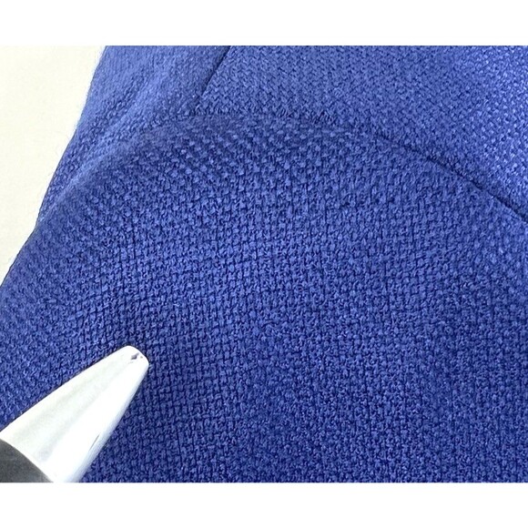 J. Press Mens Navy Blue Blazer Mens 42R Wool 3 Button 2 Roll Gold Buttons - Picture 14 of 14